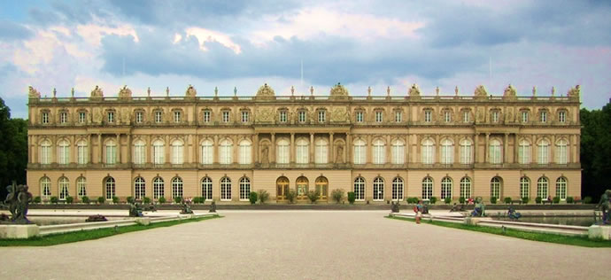 Palacio real de Versalles en Francia.
