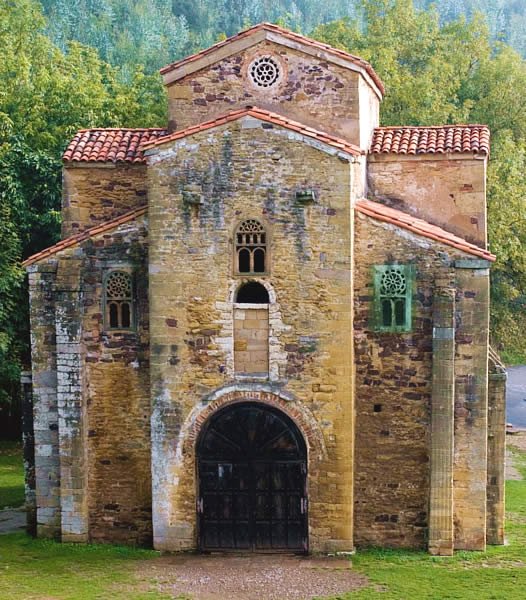 Arquitectura prerromnica española en Lillo.