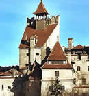 Castillo de Drácula en Transilvania.