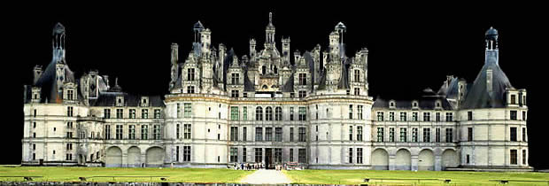 Castillo de Chambord en Francia.