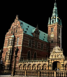 Castillo Frederiksborg en Dinamarca.