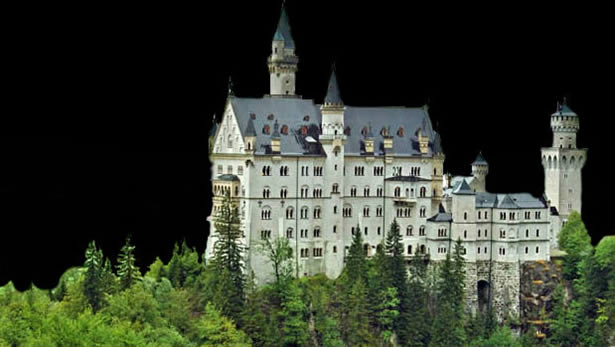 Castillo de Neuschwanstein en Alemania.