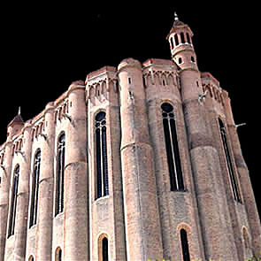 Arquitectura religiosa en Albi.