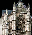 Catedral gótica famosa.