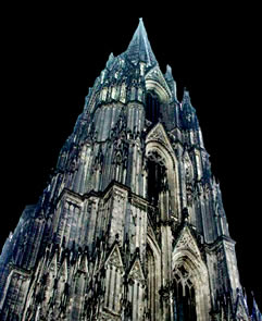 Arquitectura del torreon principal en Colonia.