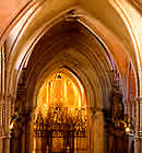 Vista interior de la catedral.