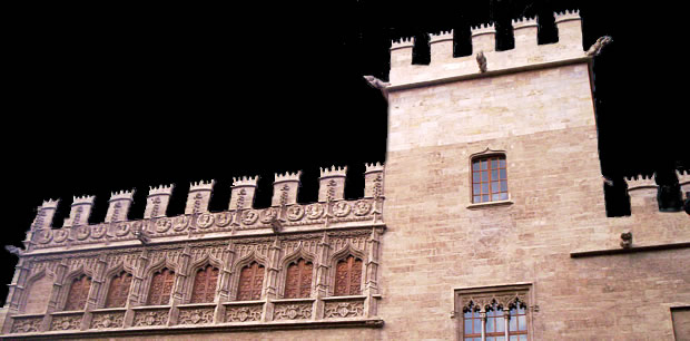 Arquitectura española civil gótica.