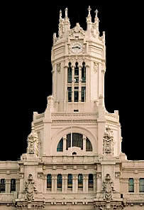 Palacio de Correos en Madrid.