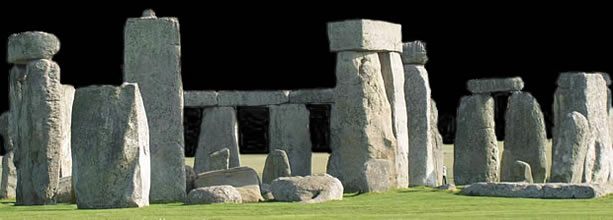 Construcciones prehistóricas en Stonehenge.