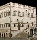 Obra palaciega en Perugia.