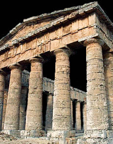 Arquitectura desarrollada por griegos en Sicilia.