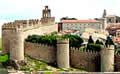 Muralla románica en Ávila.