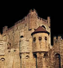 Castillo medieval en Bélgica.