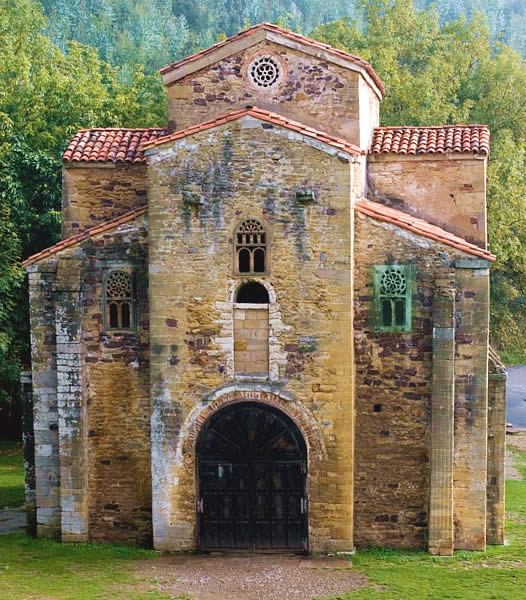 Arquitectura prerrománica española en Lillo.